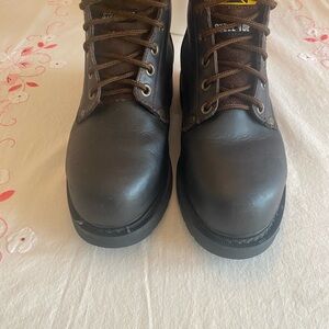 Caterpillar Dark Brown Leather Boots